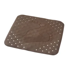 Duscheinlage Foot 54x54 cm braun ^ Valblue Outlet
