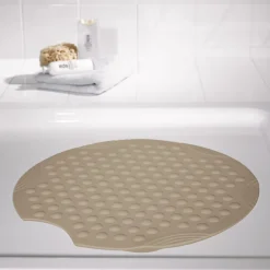 Duscheinlage Tecno Ø 55 cm beige ^ Valblue