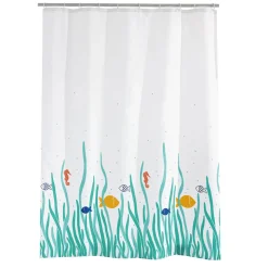 Duschvorhang Atlantis Textil 180 x 200 cm ^ Valblue Hot