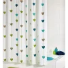 Duschvorhang Folie ca 180 x 200 cm Lilia multicolor ^ Valblue Clearance