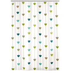 Duschvorhang Folie ca 180 x 200 cm Lilia multicolor ^ Valblue Clearance