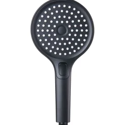 Handbrause Oria schwarz matt 3S Softstrahltechnik Anti-Kalk Dm.13cm ^ Valblue Sale