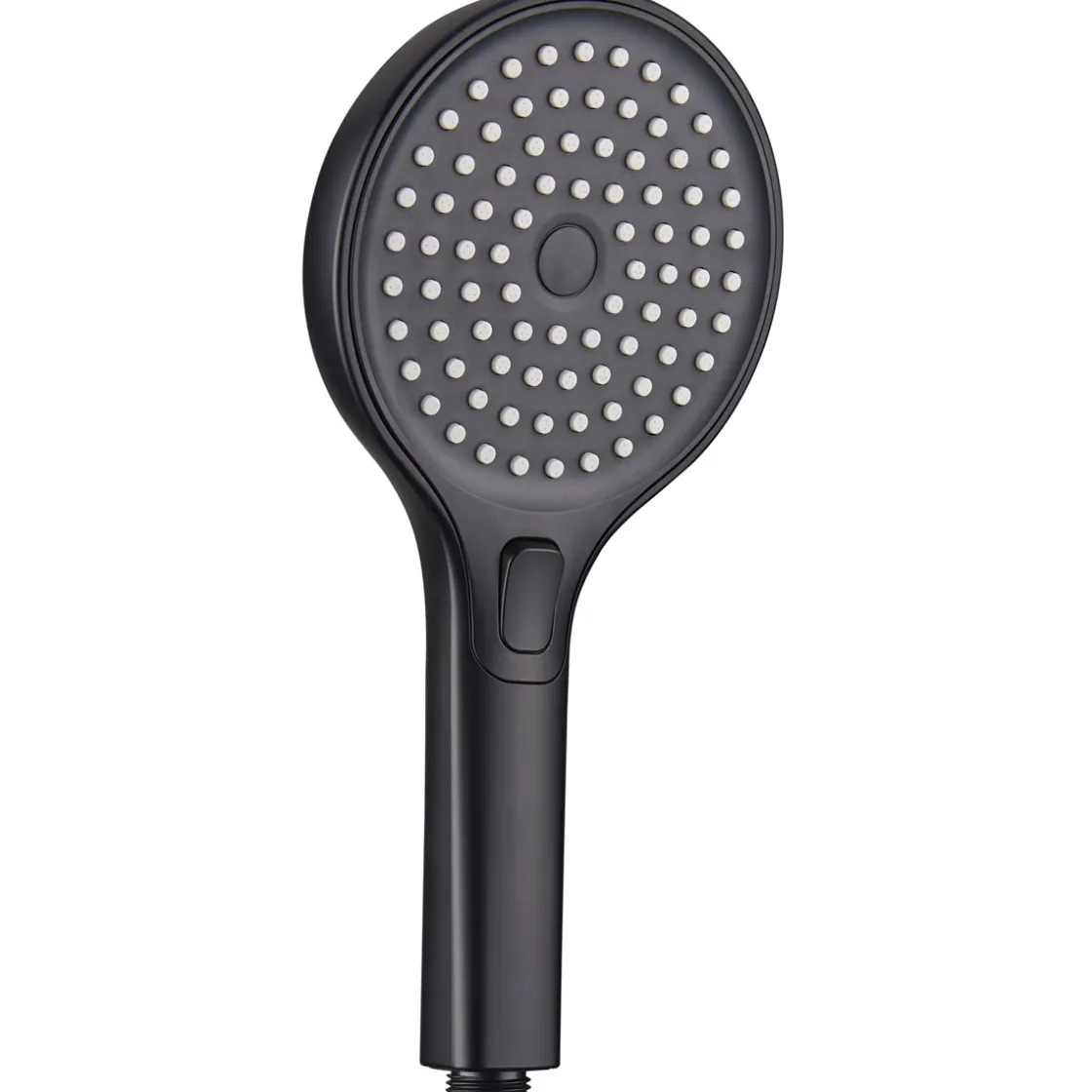 Handbrause Oria schwarz matt 3S Softstrahltechnik Anti-Kalk Dm.13cm ^ Valblue Sale