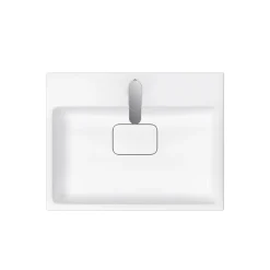 Keramik-Waschtisch Austin 60 x 46 x 16 cm ^ Valblue