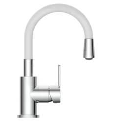 Samo Waschtischarmatur, Farbe: Chrom/Weiß ^ Valblue Outlet