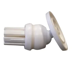 Schrägwandadapter für 25 mm Duschgestänge Vario weiß ^ Valblue Clearance