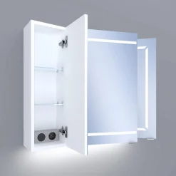 Spiegelschrank Loris 80 cm ^ Valblue Clearance