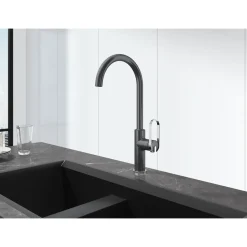 Spültischarmatur Milano chrom schwarz ^ Valblue Outlet
