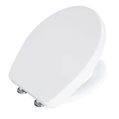 WC-Sitz Prag weiß Duroplast mit Absenkautomatik Quick Release ^ Valblue Sale