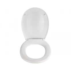 Wc-Sitz Savio,Duroplast,weißmit Absenkautomatik ^ Valblue New