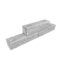 Varied Mauer/Palisade weiss-schwarz40x10x10cm Material Beton ^ Diephaus Discount