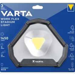 LED-Arbeitsleuchte Work Flex Stadium Light inkl Akku wiederaufladbar ^ Varta Online
