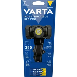 LED-Kopfleuchte Indestructible H20 Pro inkl Batteriebestückung ^ Varta Discount