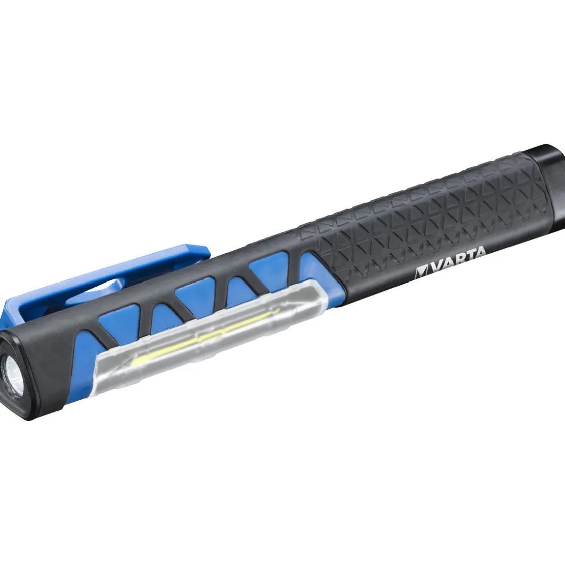 LED-Taschenlampe Work Flex Pocket Light mit Batterien schwarz ^ Varta Best