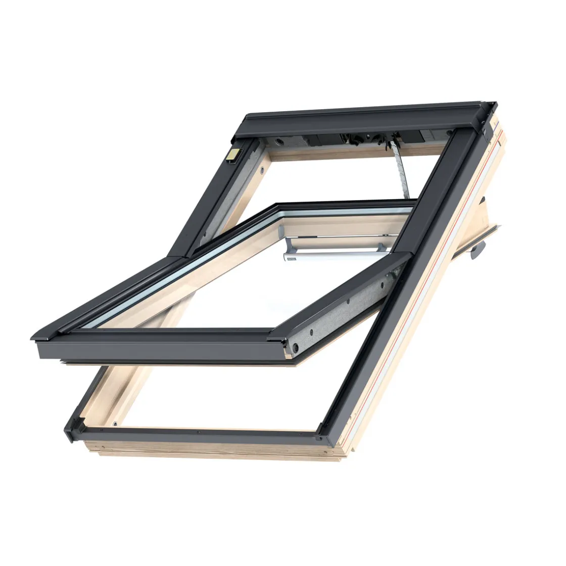 Schwingfenster GGU CK02 0070 55 x 78 cm grau ^ Velux