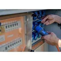 Verl.-Leitung 25m CEE230V/16A IP44H07RN-F3G2,5 orange Stecker u. Kupplung ^ Brennenstuhl Hot