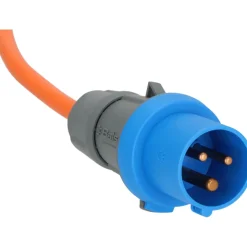 Verl.-Leitung 25m CEE230V/16A IP44H07RN-F3G2,5 orange Stecker u. Kupplung ^ Brennenstuhl Hot