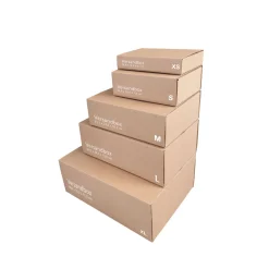 Versandbox S 249 x 169 x 79 mm weiß ^ Clearance