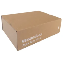 Versandbox S 249 x 169 x 79 mm weiß ^ Clearance
