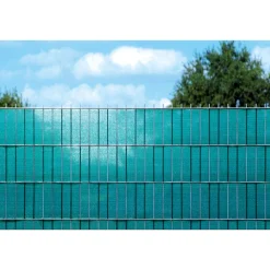 PE-Gewebe Sichtschutzstreifen 19 x 3500 cm grün ^ Videx Online