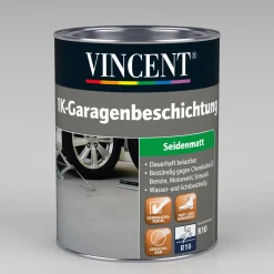 1K-Garagen-Beschichtung 2,5 L ^ Vincent Hot