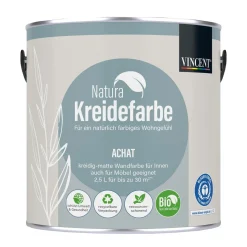 Natura Kreidefarbe Achat matt 2,5 L ^ Vincent Sale