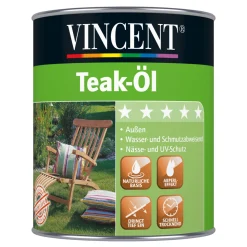 Teak-Öl Teak 0,75 L ^ Vincent Clearance