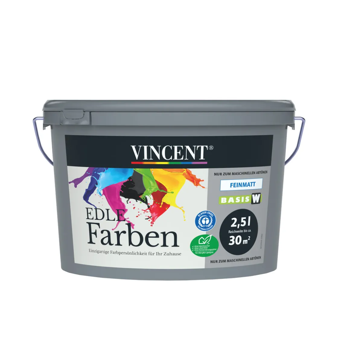Wandfarbe Edle Farben Mix It matt 2,5 L ^ Vincent