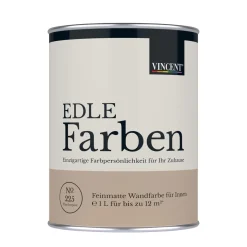 Wandfarbe EDLE Farben Flaschenpost matt 1,0 L ^ Vincent New