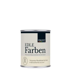 Wandfarbe EDLE Farben Kieselstein matt 0,125 L ^ Vincent Sale