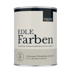 Wandfarbe EDLE Farben Mondschimmer matt 1,0 L ^ Vincent Best