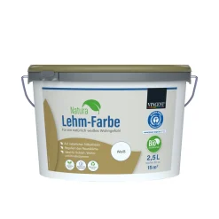 Wandfarbe Natura Lehm-Farbe 25 l ^ Vincent Discount