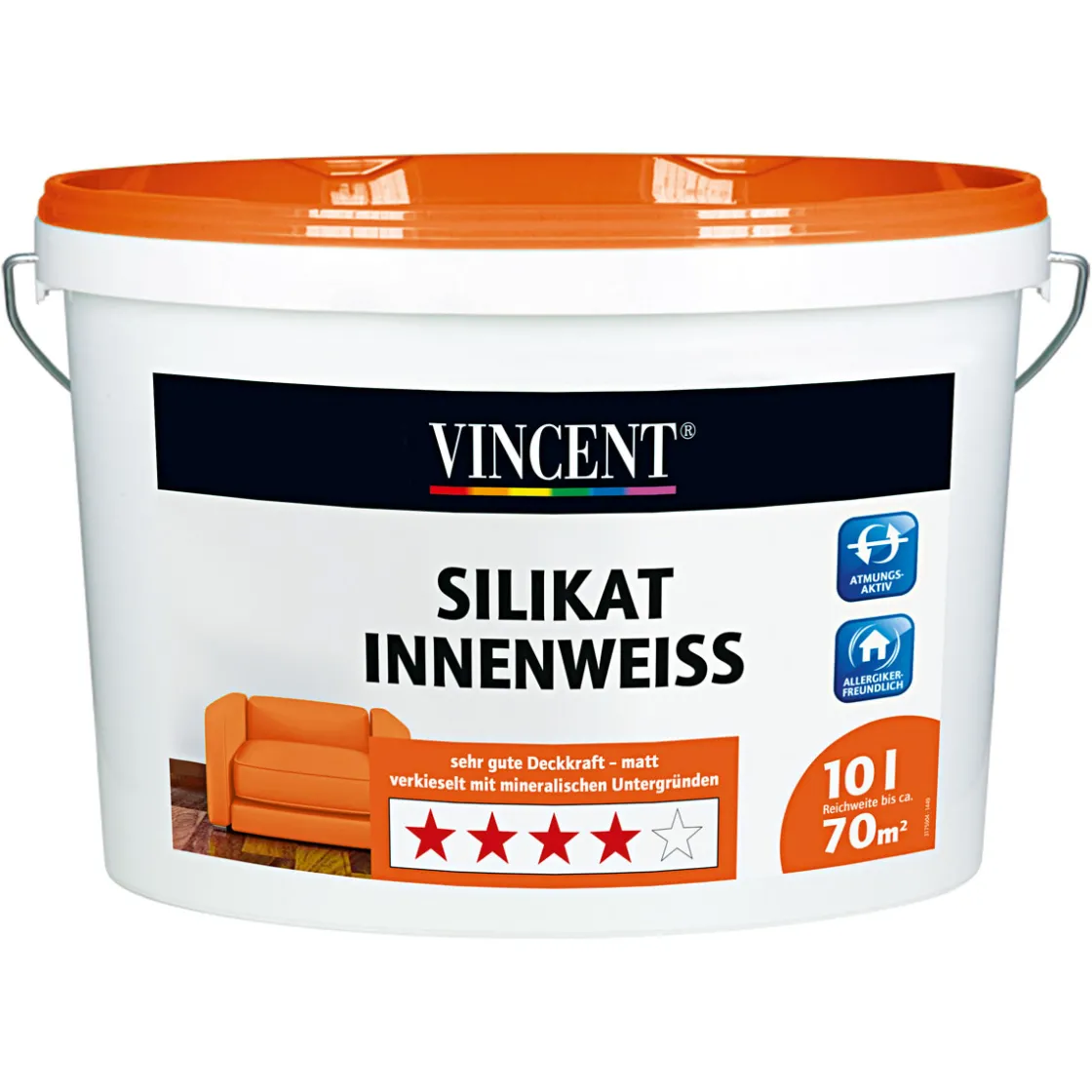Wand- und Deckenfarbe Silikat Innenweiss MIX IT! l ^ Vincent Outlet