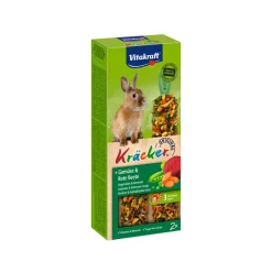 Vita Kraecker Gemuese+Rote Beete 2St.Zwergkaninchen ^ Vitakraft Hot
