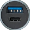 12V Ladeadapter USB A+C ^ Schwaiger Hot
