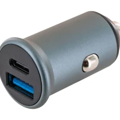 12V Ladeadapter USB A+C ^ Schwaiger Hot