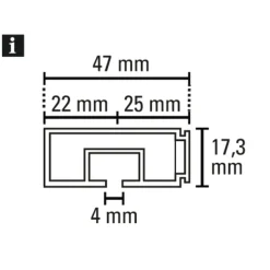 Vorhangschiene GE 1 150cm weiß ^ Gardinia Sale