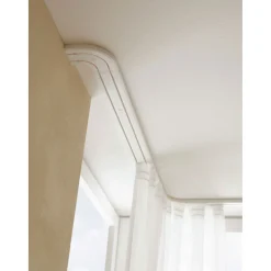 Vorhangschiene GE 2 120cm weiß ^ Gardinia Online