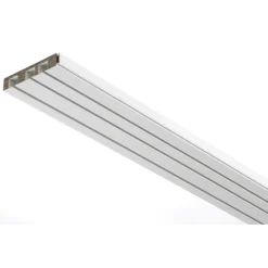 Vorhangschiene GE 3 180cm weiß ^ Gardinia Discount