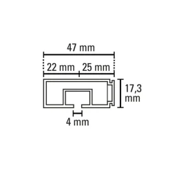 Vorhangschiene GE 1 180cm weiß ^ Gardinia Clearance