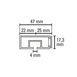 Vorhangschiene GE 1 210cm weiß ^ Gardinia Sale