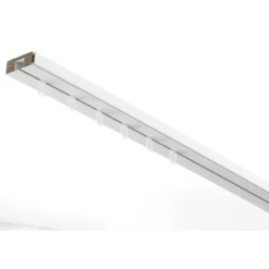 Vorhangschiene GE 1 120cm weiß ^ Gardinia Outlet
