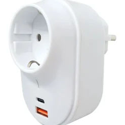 230V Steckdosenadapter USB Typ A+C ^ Schwaiger Best