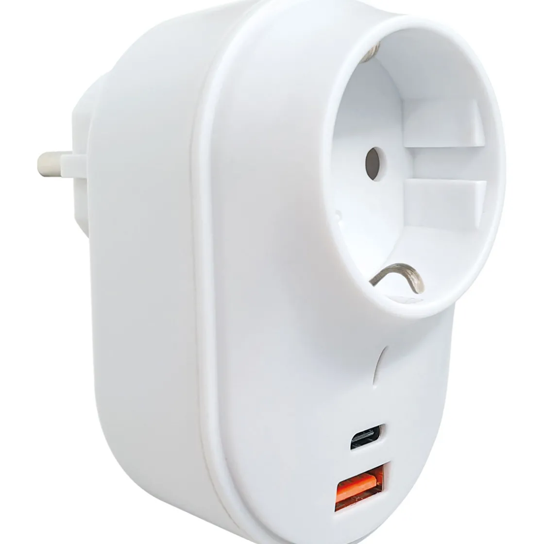 230V Steckdosenadapter USB Typ A+C ^ Schwaiger Best
