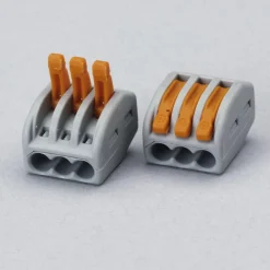 Wago-Verbindungsklemme 3 x 0,08-2,5 mm² ^ Sale