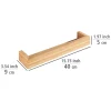 Wandablage 40 cm Bambusa ^ Wenko Discount