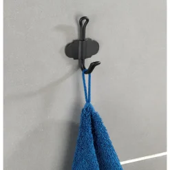Wandhaken Nostalgie, schwarz matt ^ Wenko Sale