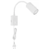 Wandleuchte Robby, exkl. 1x GU10 25WMetall weiss mattBxH: 70x440mm ^ Hot