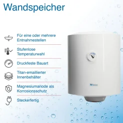 Wandspeicher „Regent REG 50 VR PL“ ^ Clearance