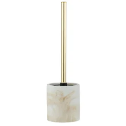 WC-Garnitur Mod. Odos, weiss/gold ^ Wenko Sale